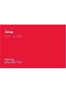 Samsung Galaxy S4 manual. Smartphone Instructions.